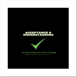 Acceptance ad Understanding Posters and Art